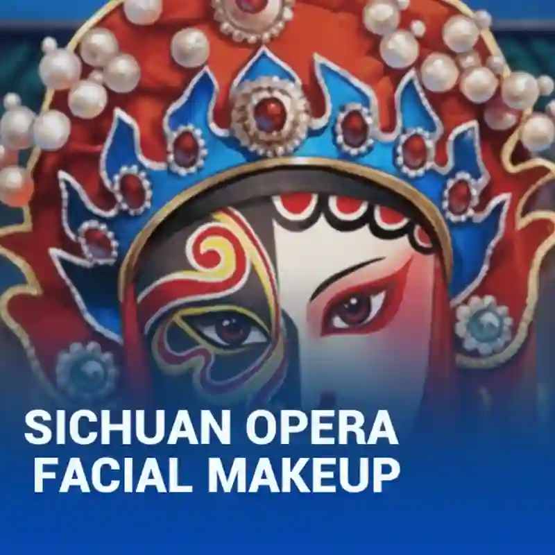 Sichuan Opera Facial Makeup